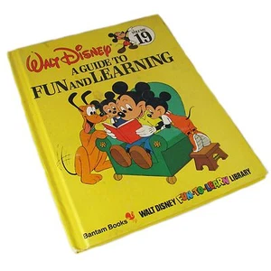 Vintage Walt Disney Volume 19 A Guide To Fun And Learning Children's Book - Imagen 1 de 10