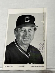 Dave Garcia signed 3,5x5,5 Foto Cleveland Indians Autogramm Auto - Bild 1 von 7