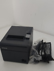 Termiczna drukarka pokwitowań Epson TM-T900F M282A + ładowarka + wtyczka - tylko USB