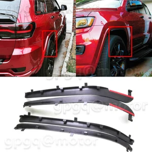 For Jeep Grand Cherokee Sport Matte Black Front & Rear 4x Fender Flare Extension - Picture 1 of 19