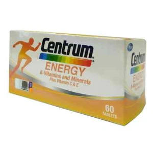 1x 60's New Centrum Energy B-Vitamins and Minerals + Vitamin C & E SHIP US - Picture 1 of 6