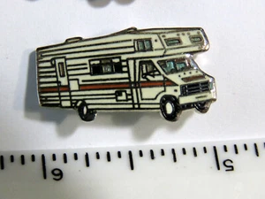 Motorhome Lapel Pin Cloisonne Vintage RV motorhome - Picture 1 of 2
