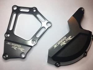 Motorschutz crashpad für BMW S1000RR Motorrad protection Sturzpad tuning neu alu - Bild 1 von 6