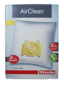 Miele AirClean 3D KK Vacuum Cleaner Bags yellow - Picture 1 of 3