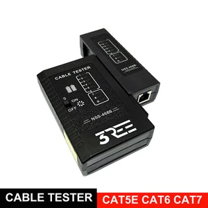 Tester CAVO di rete RJ45 strumento di test Ethernet Cat5 Cat5e Cat6 Cat7 UK - Foto 1 di 12
