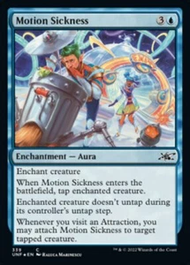 MTG MOTION SICKNESS 339 FOIL EXC - GALAXY - UNF X - MAGIC - Picture 1 of 1