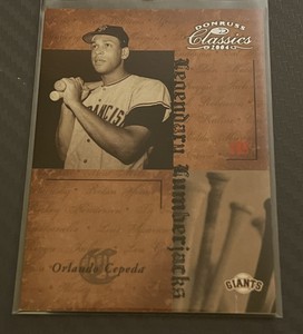 2004 Donruss Classics Legendary Lumberjacks Orlando Cepeda /1000