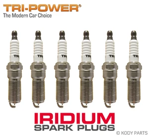 IRIDIUM SPARK PLUGS - for Holden Commodore 3.6L V6 VZ Alloytec LY7, LE0 TRIPOWER - Picture 1 of 2