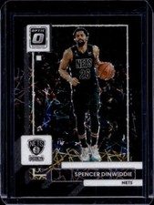2022-23 Donruss Optic Spencer Dinwiddie Black Velocity Prizm #17/39 Nets