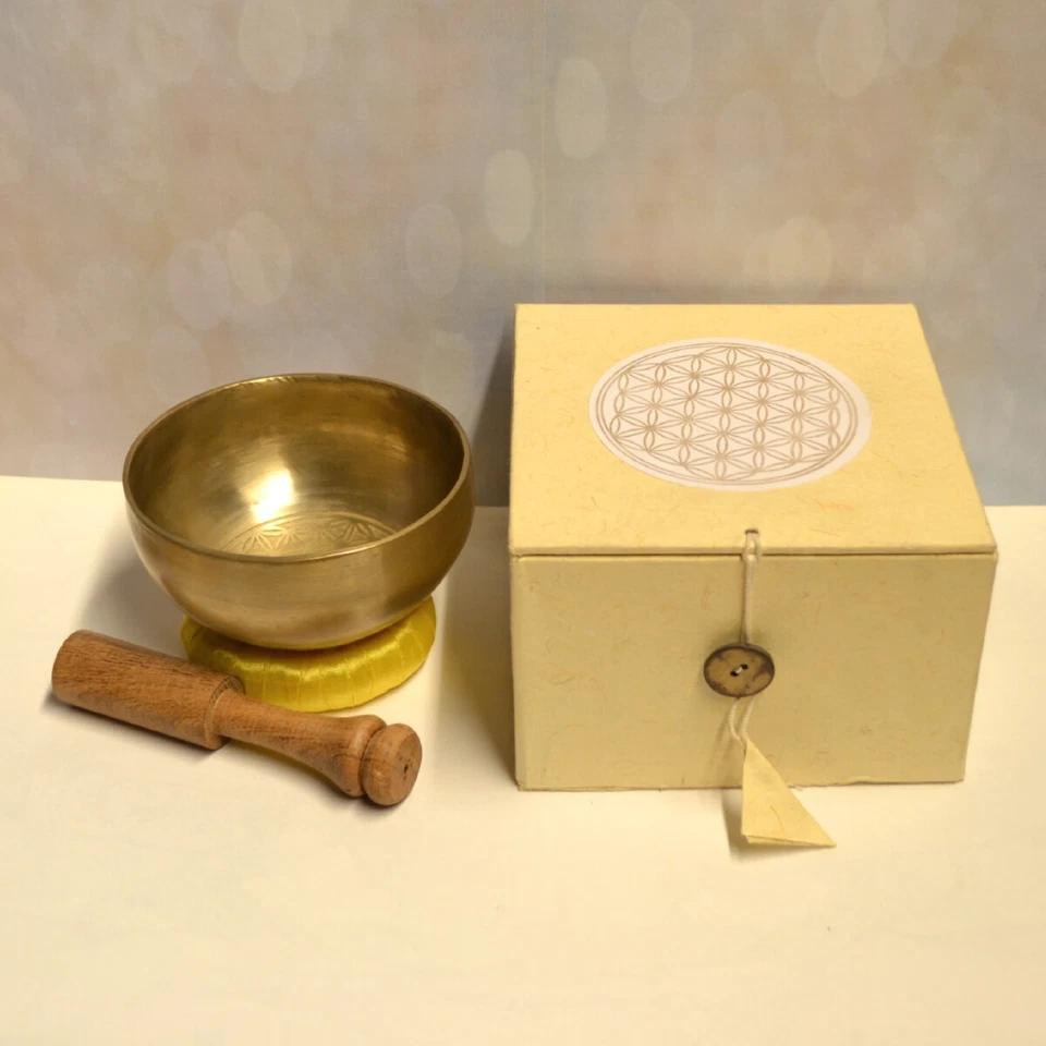 Klangschale Blume Des Lebens groß 5876