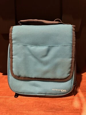 Nintendo DS Travel Carrying Case Turquoise Pouch Bag Game Storage - Image 1 of 3
