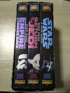 Star Wars Trilogy VHS 1995 Original Unaltered Versions Digitally Remastered  - Picture 1 of 8