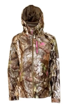 Mossy Oak Hunting Camo  Women Scent Control Lightweight Water Resistant Jacket - Image 1 of 2