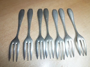 ALPICCA 6 TEHLEFEL UND 7 GABEL MIT SCHATULE - Bild 1 von 9