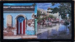 Parche Puerto Rico El Viejo San Juan con sujetador marca VELCRO® I - Imagen 1 de 1