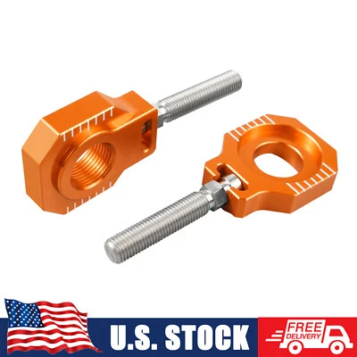 Rear Axle Block Chain Adjuster For KTM 150 200 250 300 450 500 530 XCW 2000-2023 - Image 1 of 4