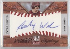 2010 Donruss Elite Extra Edition Private Signings /149 Andy Wilkins #1 Auto