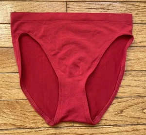 Mutandine vintage 2000 Victoria’s Secret in nylon rosso taglio alto taglia small NUOVE - Foto 1 di 8