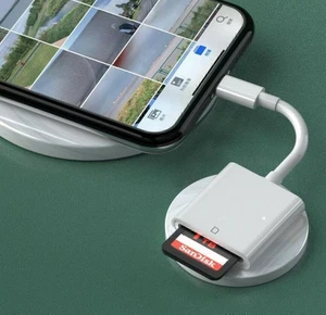 USB Type C to USB-C OTG Adapter SD Card Reader For Android MacBook Windows - Photo 1/9