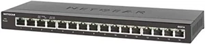 NETGEAR 16-Port Gigabit Ethernet Network Switch (GS316) Black *For Parts* - Bild 1 von 1