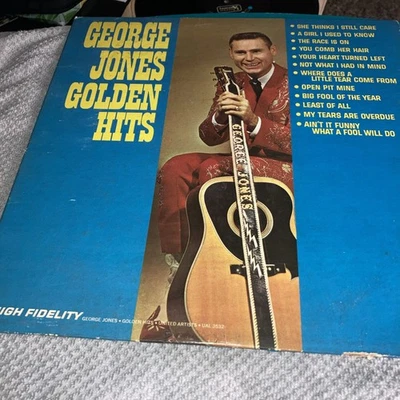 George Jones "Golden Hits" (UAS 6532) _ USED - Image 1 of 4