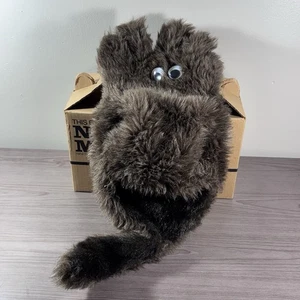 Vtg Nothing Much Hand Puppet 1982 Googly Eye Faux Fur Creepy Hand Kids - Picture 1 of 13