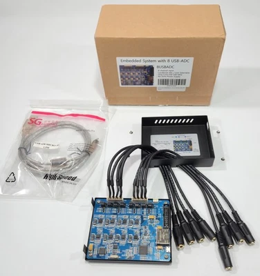 Sistema integrado Wistar Octa Core con 8 USB-ADC 8USBADC, 8 canales de entrada  Foto 1 de 4