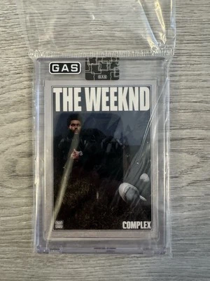 The Weeknd Complex Cover Gas Trading Card Regular Limited Edition Sold Out Rare - Image 1 of 4
