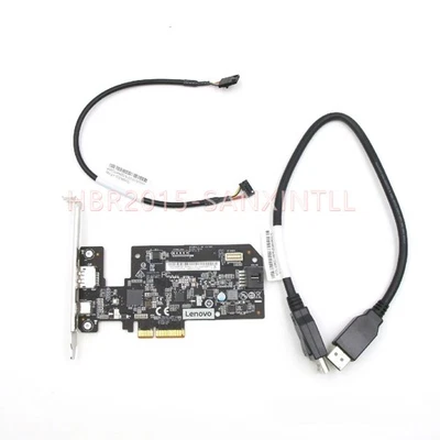 Lenovo Thunderbolt 3 PCIE X4 expansion card 01AJ970 FRU：01AJ970 - Image 1 of 4