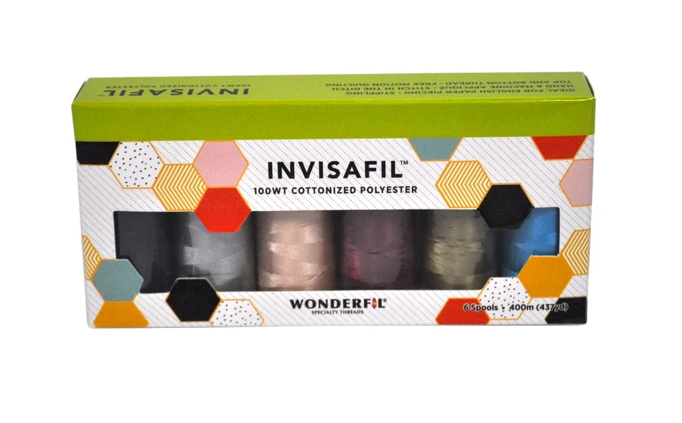 WonderFil Specialty Threads Invisafil Thread Mini-Packs (B004 Bold) - Image 1 of 1