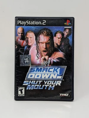 WWE SmackDown Shut Your Mouth (Sony PlayStation 2 PS2, 2002) - CIB - Image 1 of 3