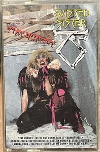 TWISTED SISTER Stay Hungry (Cassette Tape 1984 Atlantic) we’re not gonna take it - Picture 1 of 5