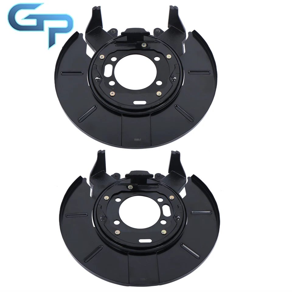 2x Rear Left & Right Brake Dust Shield Plate for Chrysler Voyager Dodge Caravan - Image 1 of 4