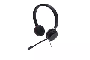 Wireless Headset Noise Cancelling Jabra Evolve 20SE MS Stereo Microphone USB-A - Picture 1 of 10