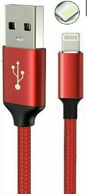 For 8Pin iPhone 6 7 8 Plus iPhone 11 XR Xs Max Charger USB Cable Cord 3/6/10FT - Image 1 of 4