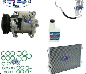 A/C Compressor and Condenser Kit Fits Dodge Journey 2011-2016 OEM 10SRE18C 97312 - Picture 1 of 6