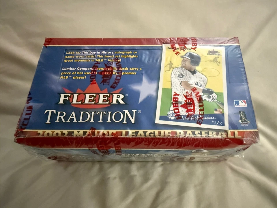 2002 Fleer Tradition Factory Sealed Hobby Box- Jeter, Pujols & Other Autographs? - Image 1 of 2