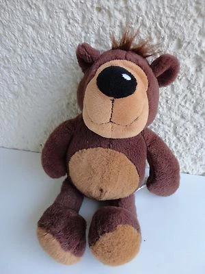 Florett Textil Stofftier Plüschtier Bär Braun ca.30 cm. schlenker - Bild 1 von 4