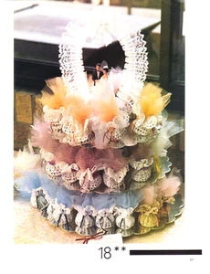 BEAUTIFUL Doily Wedding Cake/Crochet Pattern INSTRUCTIONS ONLY - Picture 1 of 1