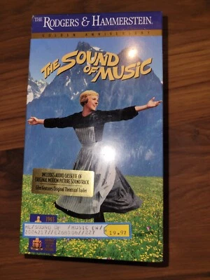 THE SOUND OF MUSIC 2-TAPE VHS SET PLUS AUDIO SOUNDTRACK CASSETTE, NEW & SEALED - Image 1 of 4