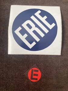 2 Vintage Erie Lackawanna Railroad Decal Sticker 3-3/4” & 1” - Picture 1 of 5