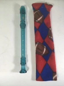 Yamaha 13.5" 2 Piece Plastic Flute Clear Blue - Picture 1 of 7