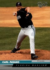 2005 Leaf Baseball Card #77 Carl Pavano