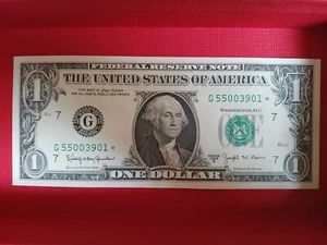 1963 B series STAR Uncirculated One Dollar 1963 B - Picture 1 of 2
