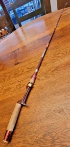 Vintage Power Scopic Spin Cast Fishing Rod 5'10" Retracts to 5' Long - Picture 1 of 9