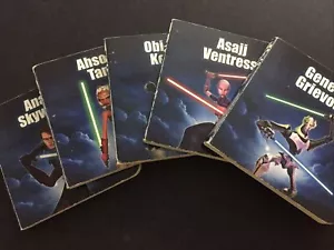 Five Mini Star Wars The Clone Wars Board Books - Picture 1 of 5