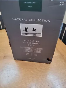 John Lewis Hungarian Goose Down Duvet, 7 Tog, Single RRP £200 - Picture 1 of 6