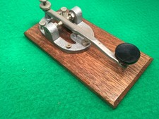 FRANCE 1950 Manipulateur DYNA French Army Morse Key Telegraph cw