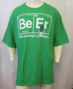 NUEVA CAMISETA BEER SCIENCE "PUB CRAWLING IS A SCIENCE" CUELLO REDONDO TALLA 3XL VIC-THOR1 - Imagen 1 de 4