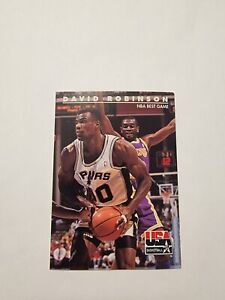 1992 Skybox #76 David Robinson San Antonio Spurs USA Basketball Best Game